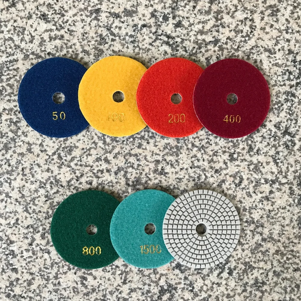 Diamond Polishing Pad 4 inch (100 mm) for Granite Marble Concrete Stone