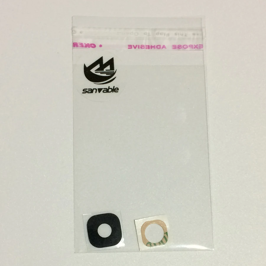 50 шт./лот для Samsung Galaxy S7 G930 G930F edge G935 G935F задняя камера стеклянная крышка объектива с