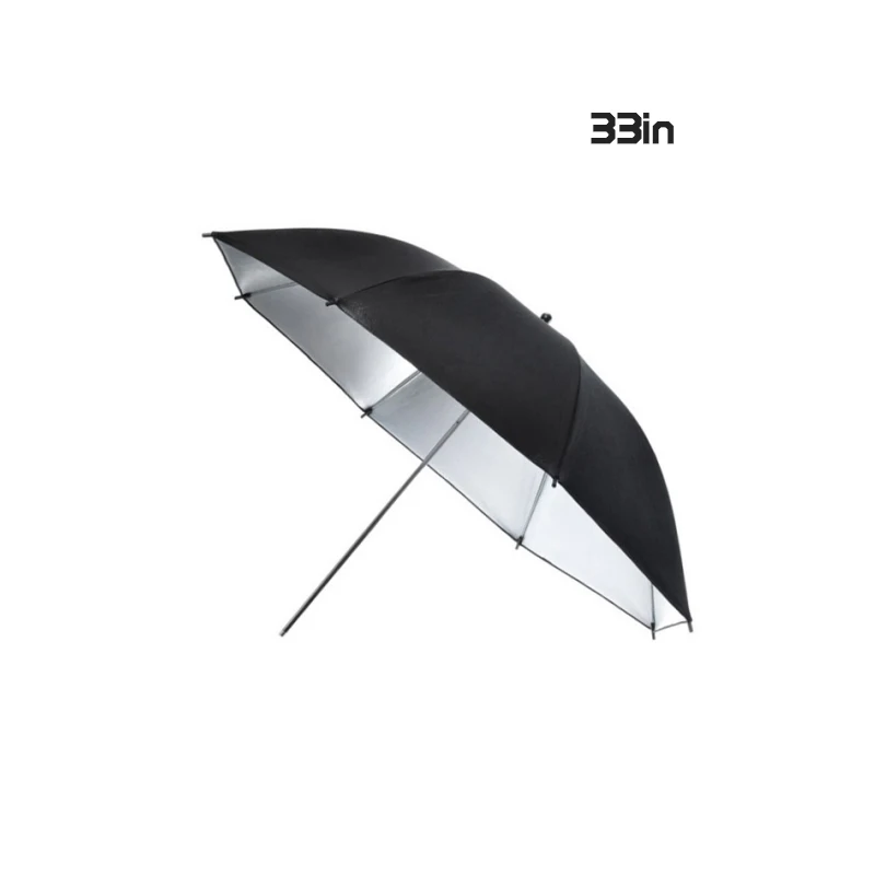

EDMTON 2019 Newest 33in 83cm Pro Studio Photography Flash Translucent Soft Lambency Umbrella White Nylon Material Aluminum Shaft