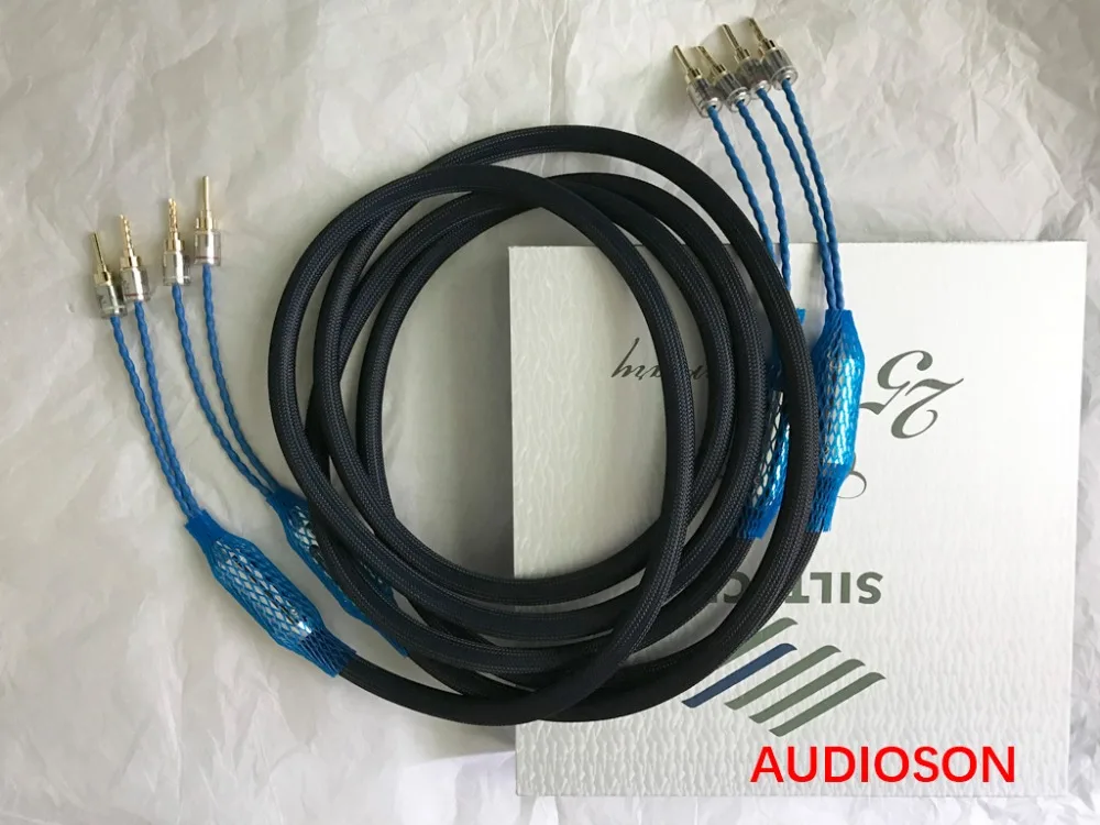 

AUDIOSON Siltech 25th Classic Anniversary 770L speaker cable silver-gold Banana plug
