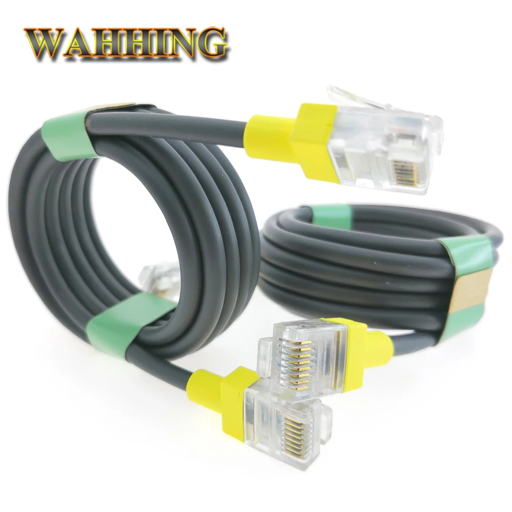 5pcs 1M 8 Pin Rj-45 CAT5 CAT 5E Flat UTP Ethernet Network Cable RJ45 Patch LAN Cable Cord Wire For Computer Laptop Blue HY054-2