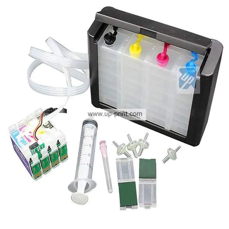 

UP Luxury Continuous Ink Supply CISS Compatible for Epson t0711 Stylus DX6050 DX7400 DX7450 DX8400 DX8450 DX9400 DX9400 FS20 S21