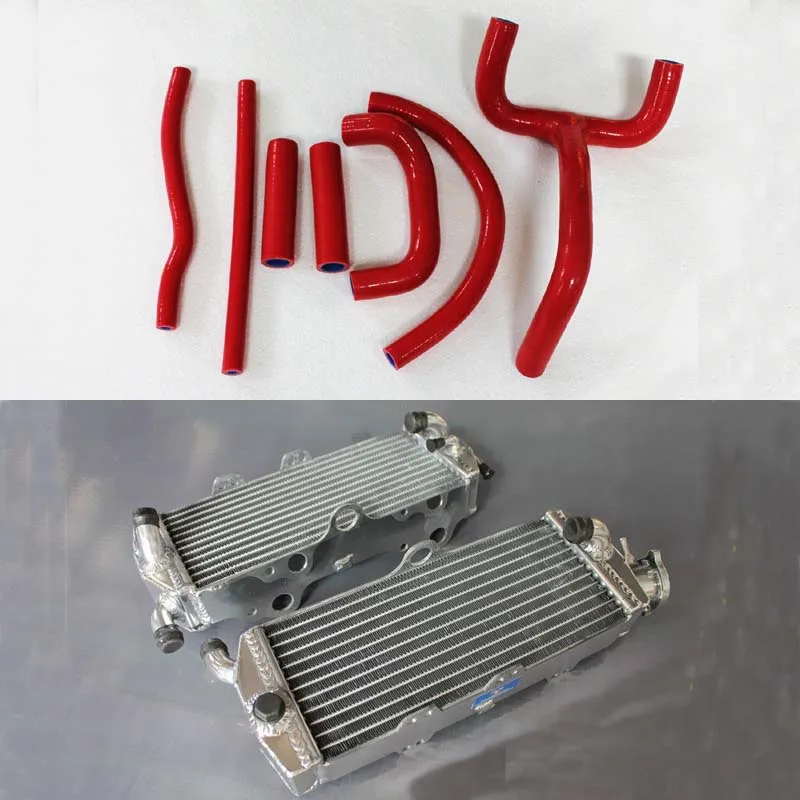 For KTM 85SX 2003-2012 Dark Orange Gplus Silicone Radiator Coolant Hose Kit