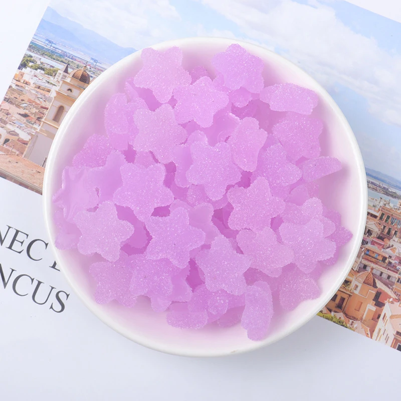 Happy Monkey 20pcs/pack Slime Supplies Toys DIY Mini Pretend Star Candy Slime Accessories Filler for Fluffy Clear Crystal Slime Happy Monkey 20pcs/pack Slime Supplies Toys DIY Mini Pretend Star Candy Slime Accessories Filler for Fluffy Clear Crystal Slime