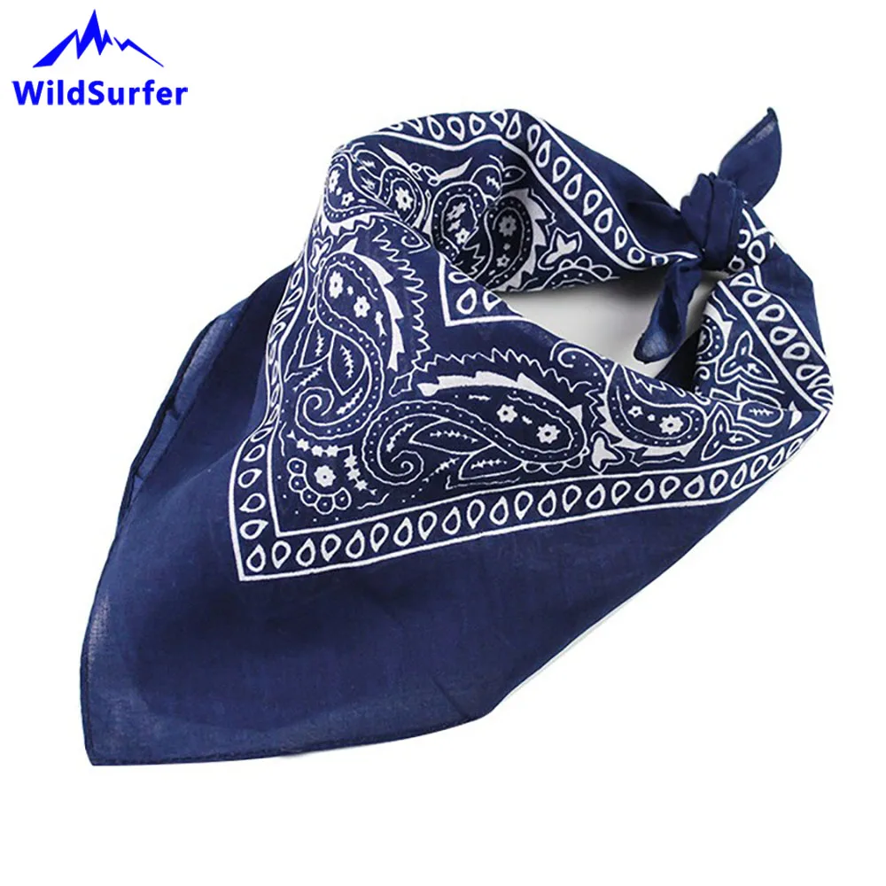 WildSurfer تشغيل وشاح الكاجو الدراجات القطن عصابات أغطية الرأس المرأة والأوشحة عقال الرجال الصيد قناع المشي والأوشحة FJ01