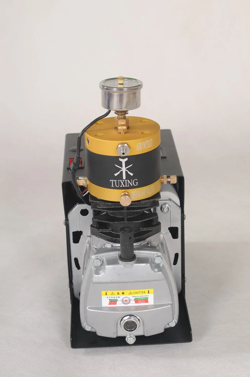 New tuxing adjustable auto stop pcp air compressor for HPA paintball