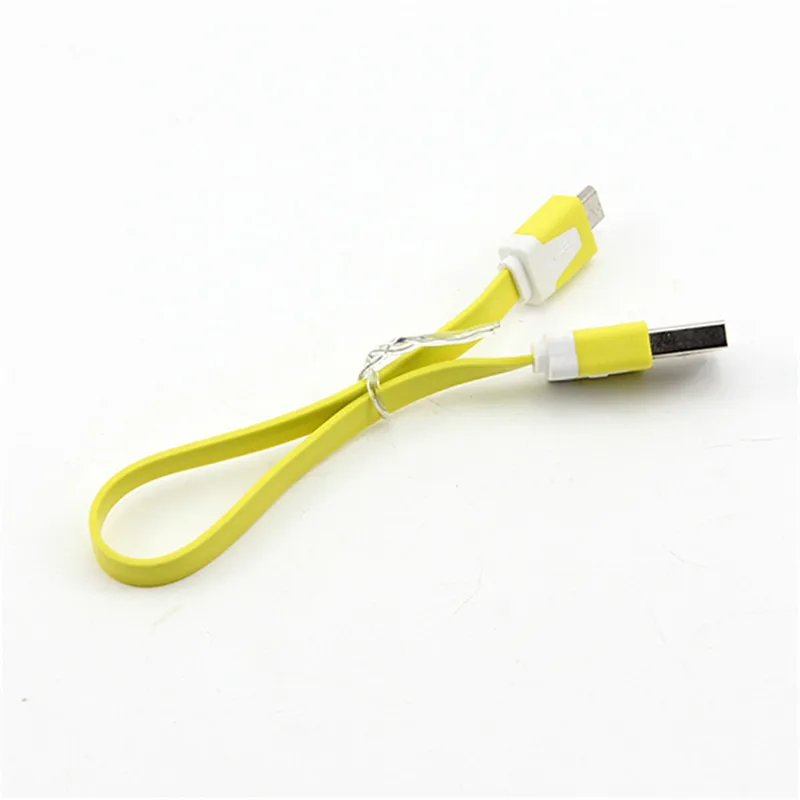 Универсальный Usb Micro Usb к Usb 22 см плоский кабель для зарядки данных для samsung Nokia LG Nexus htc mp3-плеер