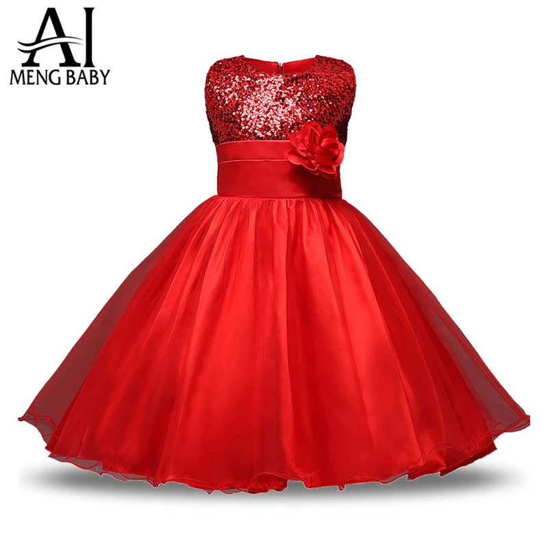 

Baby Girls Clothing Red Christmas Costume Outfits Princess Girl Fancy Tutu Dress For Children Infant Party Wear Dress Girl 12Yrs