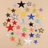 30 Style Colorful Star Military Embroidered Patches for Clothing Iron on Clothes Applique Clothes Badge Stripe Sticker Iron-on ► Photo 2/6