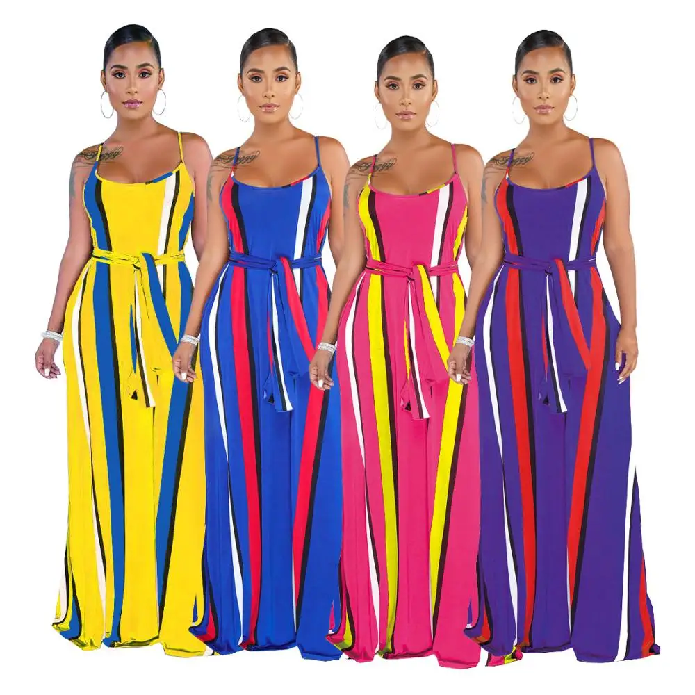 Joiekuno полосатая повязка Летняя мода для вечеринок Vestidos леди 2019 Bodycon Сексуальная