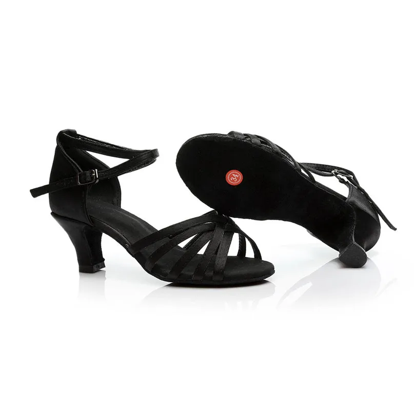 Dance Shoes Women Latin Prom party shoes Color Fashion Rumba Waltz Prom Ballroom Latin Salsa Dance Shoes Sandals #2P09 (27)