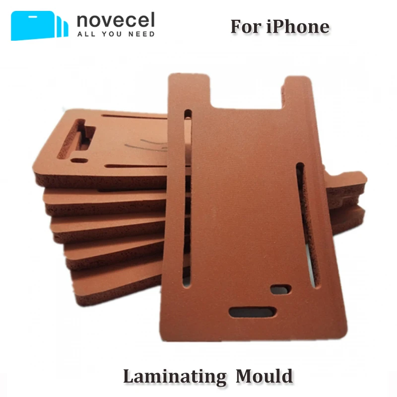 

1pcs Rubber Mold Glass and LCD Laminating Mould With Frame Space For iPhone X 5G 5S 5C 6G 6S 6 Plus 6s Plus 7G 8G 7 plus 8 Plus
