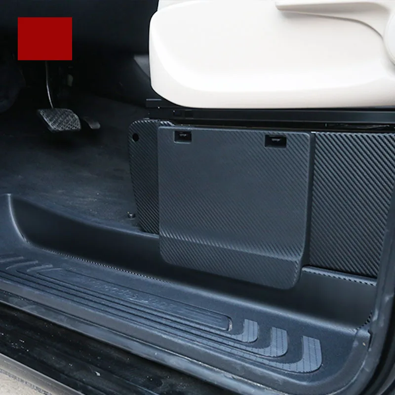 

lsrtw2017 carbon fiber car seat anti-kick film for mercedes benz vito 2014 2015 2016 2017 2018 2019 w447