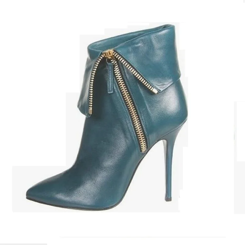 pointed toe stiletto booties