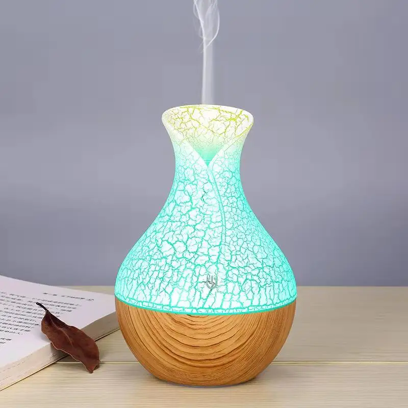 USB 130ml Aroma Diffuser USB Cool Mist Humidifier Air Purifier For Office Home With 7 Color Change LED Night light