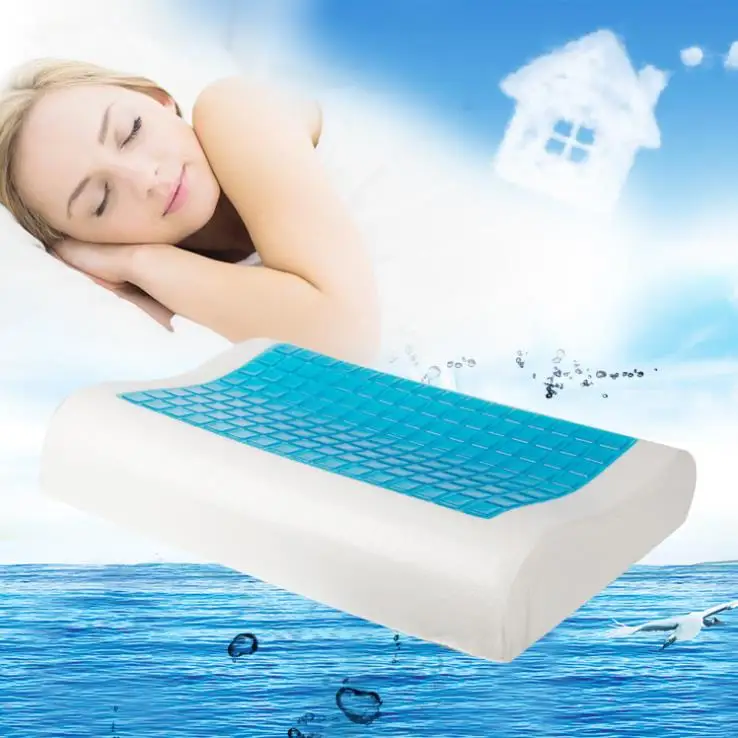 

Memory Foam Pillow Cooling Gel Bed Pillow Cervical Protect Orthopedic Pillows for Sleeping 50*30cm