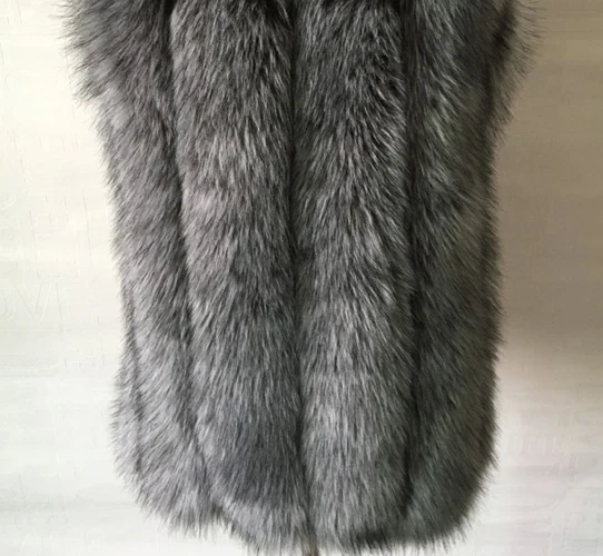 ZADORIN S-4XL Winter Luxury Faux Fox Fur Coat Slim Long Pink Red Blue Faux Fur Jacket Women Fake Fur Coats manteau fourrure long bubble coat Coats & Jackets