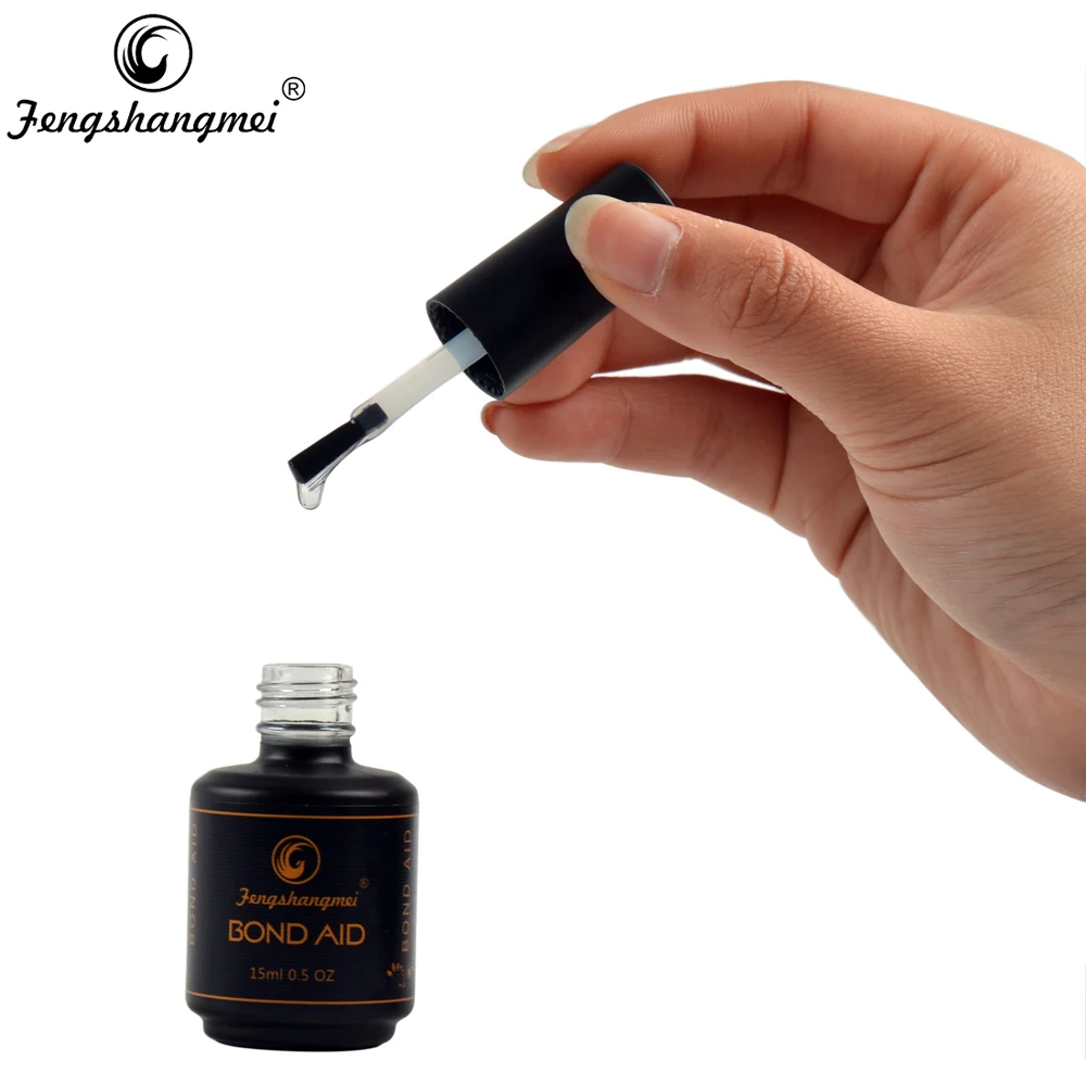 15ml Nail Gel Top Base Coat Set for Home DIY Manicure