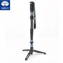 SIRUI Carbon Fiber Monopod P-326S Professional Mobile Tripod Portable Camera Bracket For Nikon Canon Sony SLR High Performance
