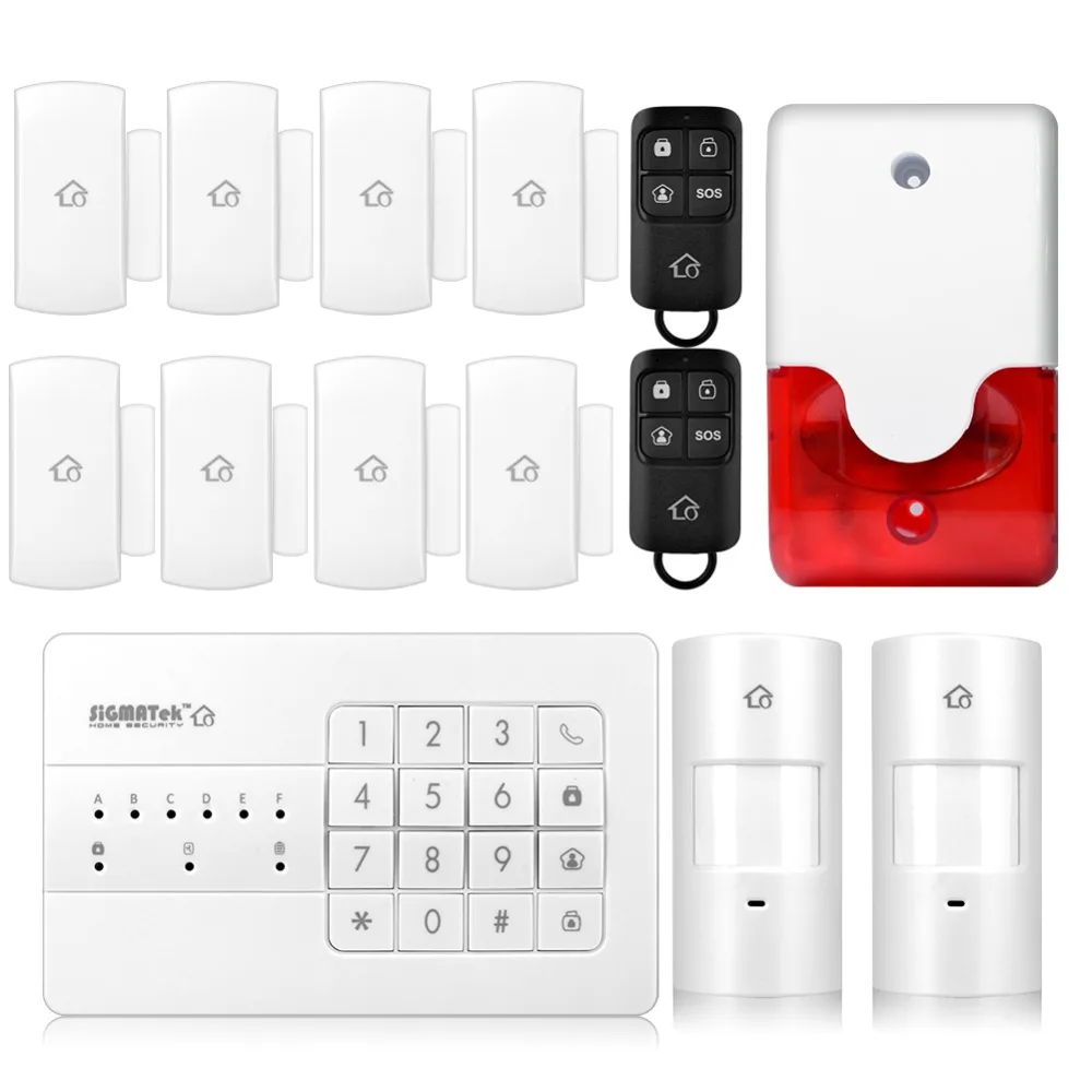 Wireless PSTN Smart Burglar Alarm System Wired Wireless Home Burglar Security Alarm 433mhz Wireless PSTN Smart Burglar Alarm System Wired Wireless Home Burglar Security Alarm 433mhz