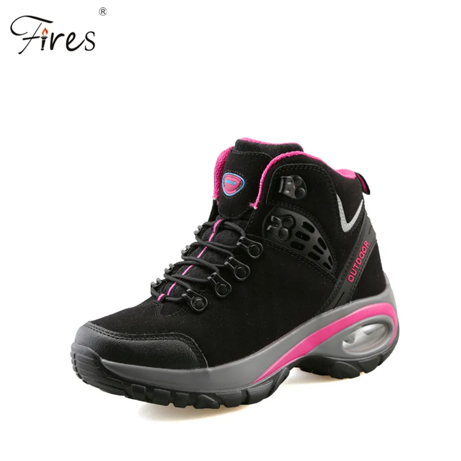 Горячая Пеший Туризм обувь Для мужчин дышащие уличные ботинки для снежной погоды женская обувь для альпинизма, трекинга обувь мужская обувь для прогулок - Цвет: B