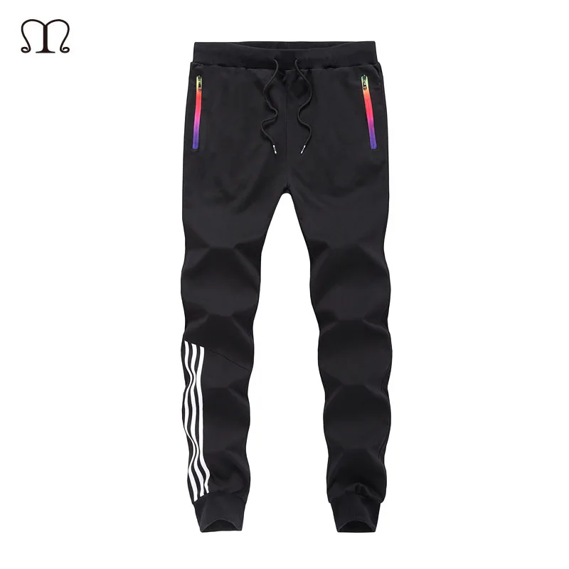 

Autumn Casual Pants Men Skinny Mens Sweat Pants Male Cotton Sportswear Menswear Thick Warm Long Casual Trousers Straight Pants