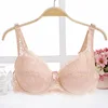 Big cup B C Summer thin cup Bra Sheer Lace Push Up Seamless Bra For Women big size Breathable lady Underwear bra 32 34 36 38 40C ► Photo 3/6