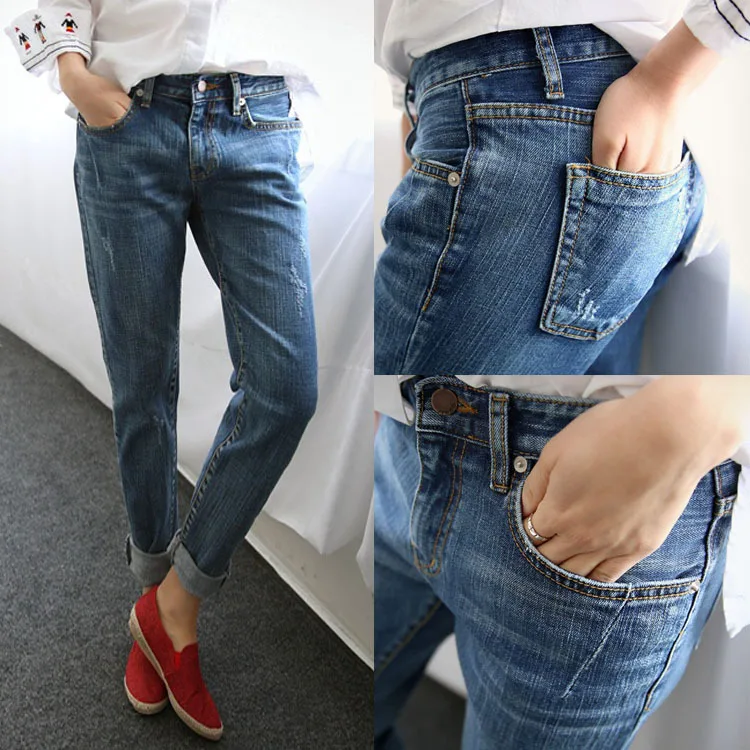 Boyfriend Jeans For Women 2017 Hot Sale Vintage Distressed Regular Spandex Ripped Denim Harem Pants Woman Jeans 16815 Boyfriend Jeans For Women 2017 Hot Sale Vintage Distressed Regular Spandex Ripped Denim Harem Pants Woman Jeans 16815