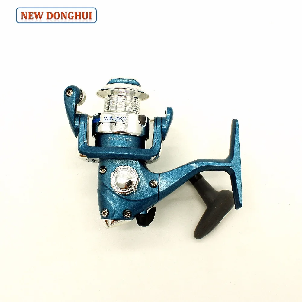 

Newdonghui Fishing Reel Spinning Wheel 1000 series Fishing Wheel 3BB 5.1:1 Plastic Line Cup B2-10F