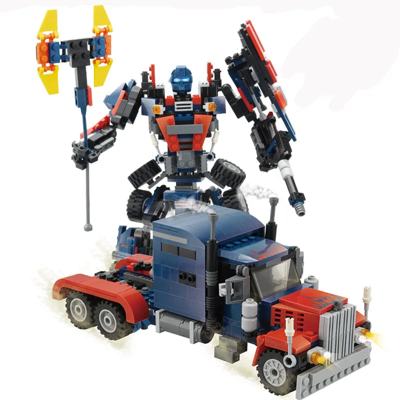 Новое поступление Legoings 2 в 1 трансформации серии робот автомобиля спортивный