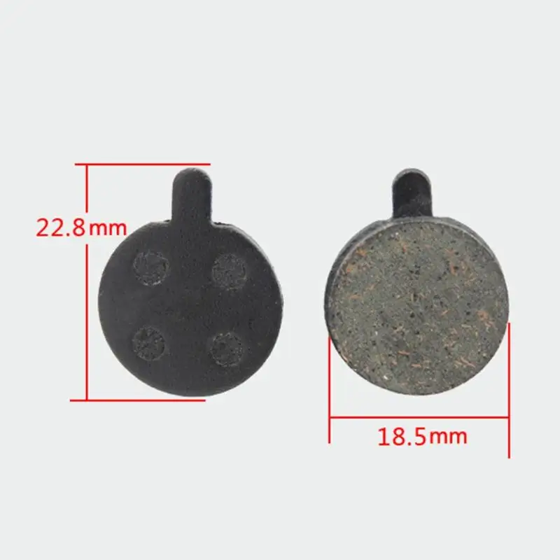 2-Piece/Set MTB Zoom 5 Resin Disc Brake Pads