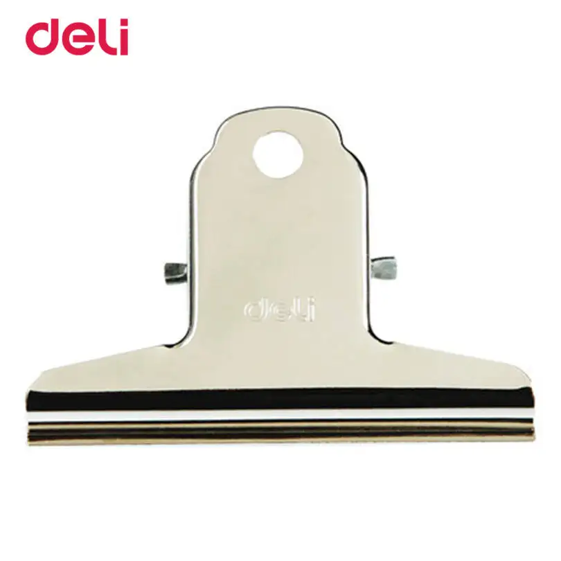 Зажимы для бумаги 30 мм 4 шт. в наборе|paper clip set|clip steelclip office |