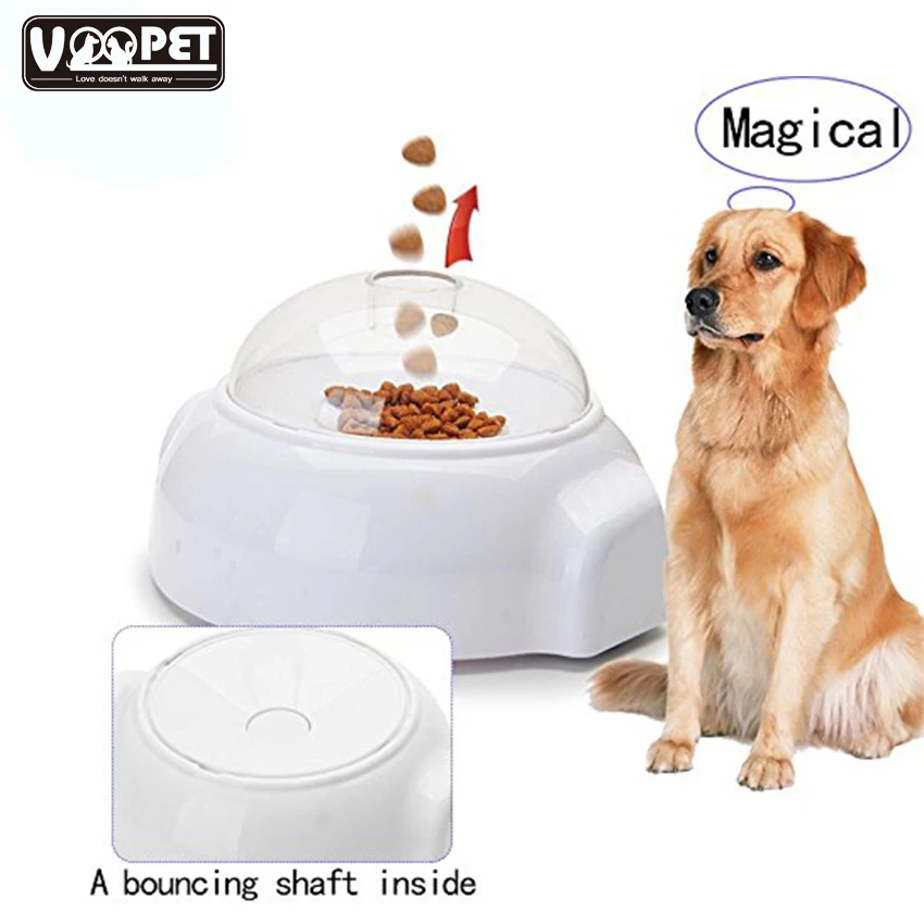 

Automatic Dog Feeder Toys Funny Catapult Thrower Puzzle Toy For Dogs Pet Interactive Food Feeding Dispenser Treat Launcher Toy