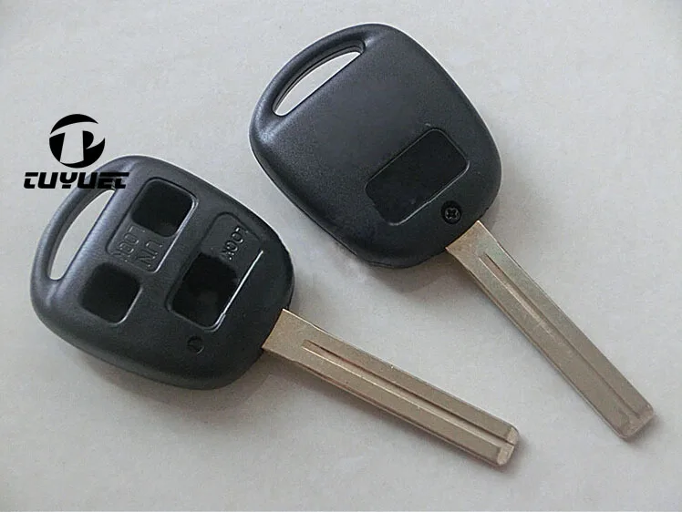 3 Buttons Lexus remote key shell 46MM TOY48 (2)-1