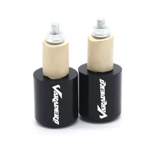 CNC 22 мм Руль рукоятки «Грипсы» бар крышки концевые заглушки для Honda Varadero