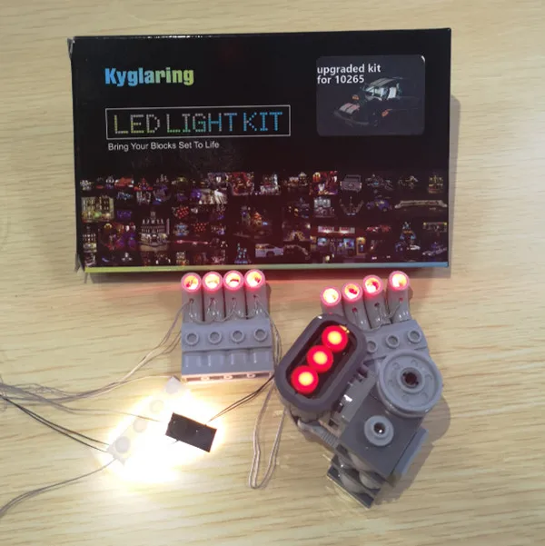 

kyglaring upgrade led light kit for lego 10265 upgrade kit