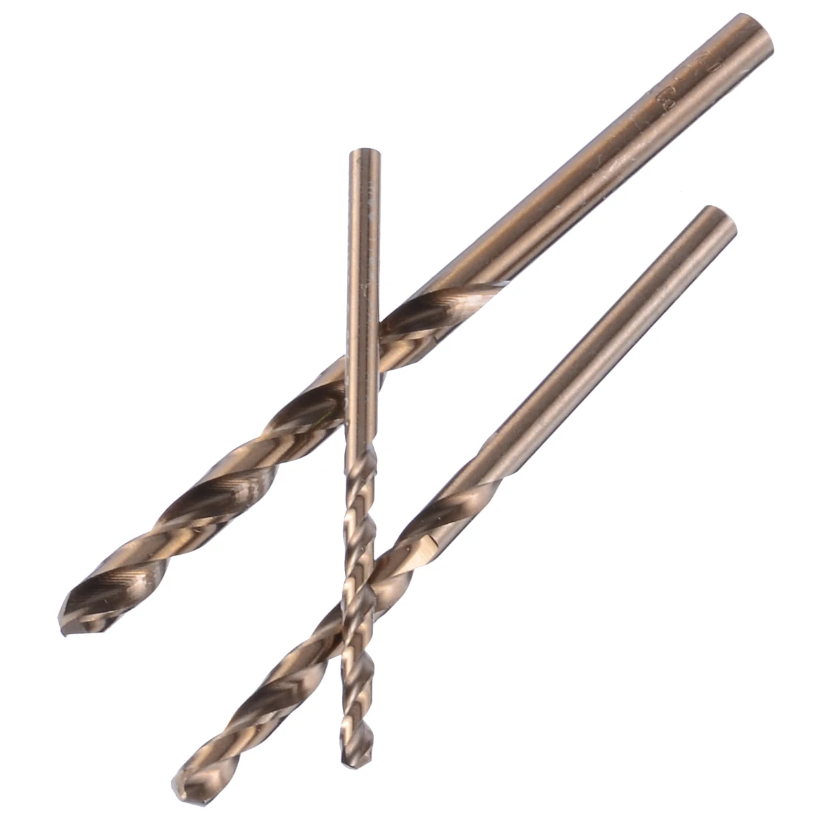 5pcs New High Speed Steel Drill Bit M35 Cobalt Straight Shank Twist Drilling Bits 1mm 2mm 3mm 4mm 5mm For Electric Drills