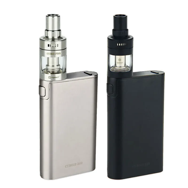 

Original Joyetech Cuboid 200W KIT with Joyetech CUBIS Pro Atomizer 4ml w/Notchcoil 0.25ohm Head 200W cuboid TC/VW BOX MOD Vaping