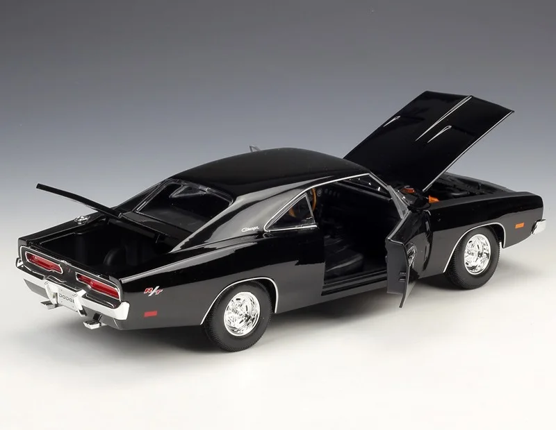 1:18 Maisto Dodge Charger R/T 1969 black/orange Diecast model car