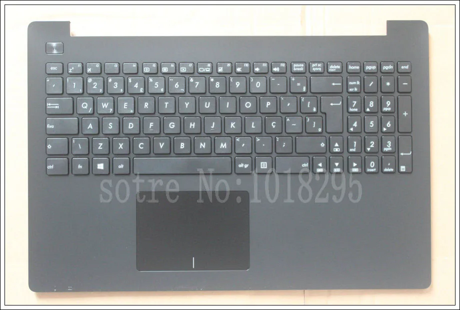 Новая клавиатура ноутбука br Для ASUS X553 X553M X553MA K553M K553MA F553M F553MA бразильская клавиатура, Серебряная оболочка, крышка для рук