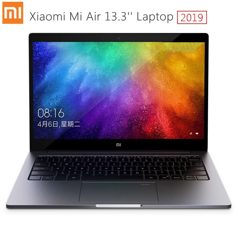 2019 Xiaomi Mi Air Laptop 13,3 дюймов Windows 10 Intel Core i5-8250U/i7-8550U NVIDIA GeForce MX250 8 Гб ram 256 ГБ SSD отпечатков пальцев