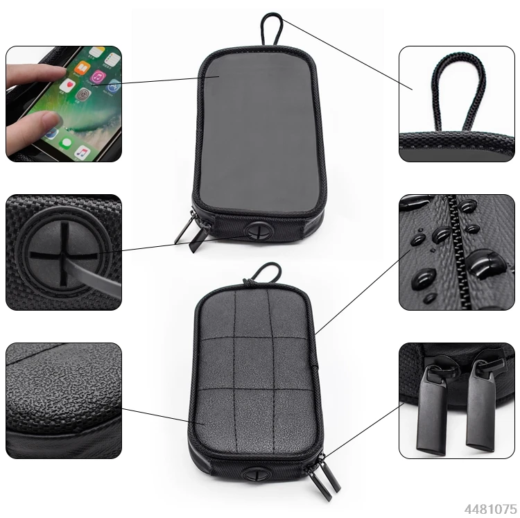 Мотоциклетная сумка на бак, водонепроницаемая мотоциклетная сумка на магните, сумка на плечо, чехол для телефона, для IPhone, Xiaomi, большой сенсорный экран