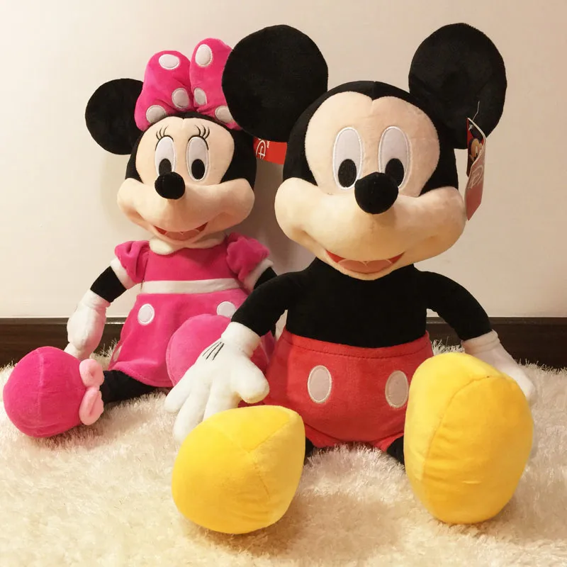 Free shipping 40cm High quality new Lovely Mickey Mouse Plush font b Toy b font Minnie