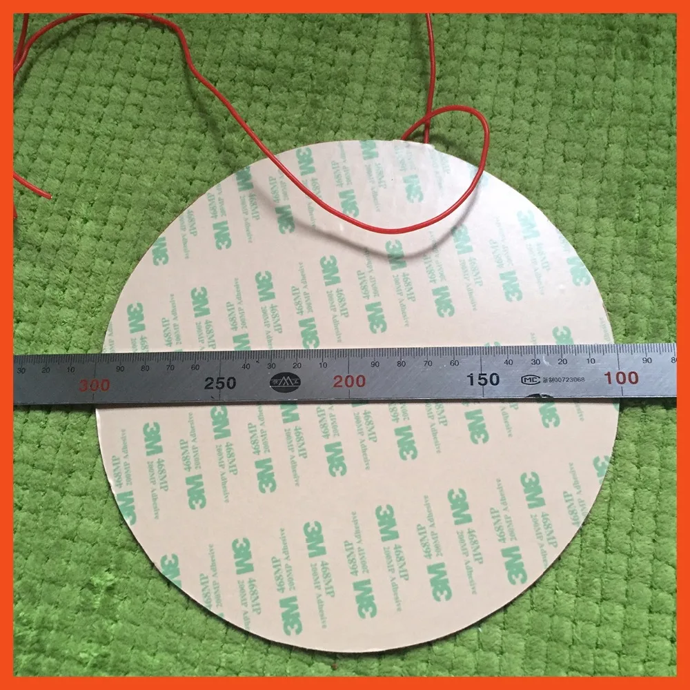 Dia200mm,200W 230V Universal Silicone Heater,3D Printer,Heated Heat bed, Engine Oil Pan flexible