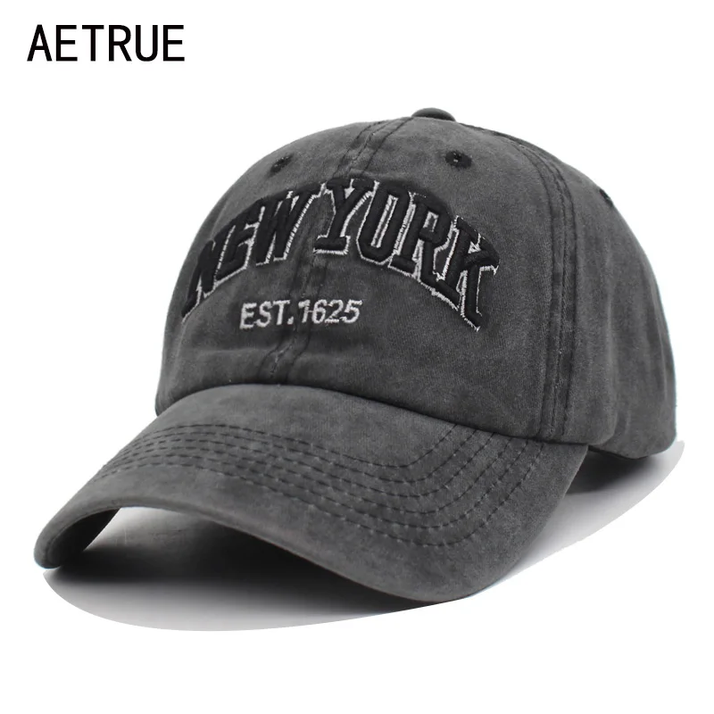 AETRUE الرجال Snapback النساء قبعة بيسبول القبعات للرجال قبعة الذكور القطن التطريز العظام الإناث سائق شاحنة Casquette Gorras أبي قبعات قبعة