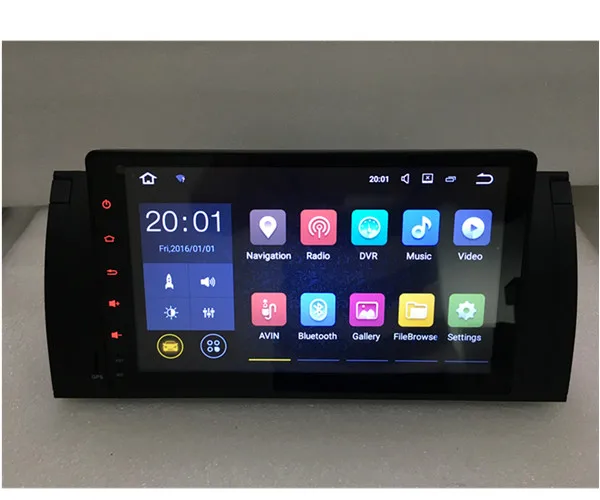 

Android GPS radio for b m w M5 X5 E53 2000-2007 5 series E39 GPS NAVI BT 16G ROM Support DAB 4G