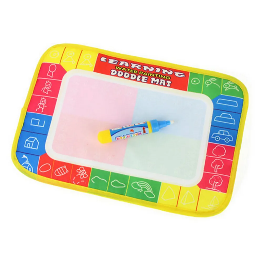 

Baby Early Learning Education Drawing Toys Water Drawing Painting Writing Mat Board Magic Pen Doodle Gift 29 x 19cm Kids Games