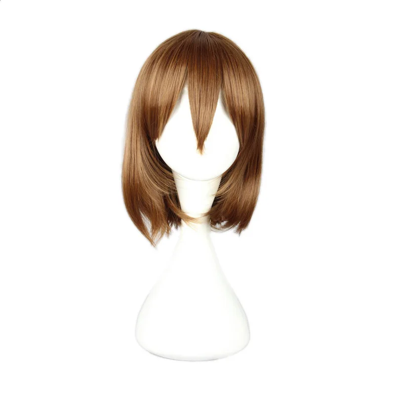 MCOSER 30 см и см 35 см короткие волосы коричневый цвет синтетические два стиля вечерние 100% Высокая температура волокно парик-012