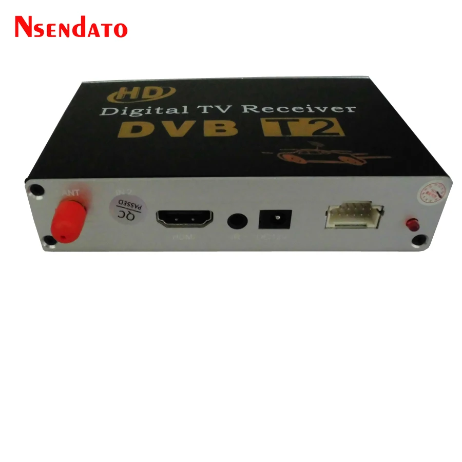 Цифровой автомобильный телефон DVB T2 dvbt2 ТВ приемник Мобильный тюнер с антенной