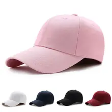 Unisex Men Women Solid Color Baseball Cap Plain Korean Fashion Simple Hats Hip-Hop Adjustable NEW